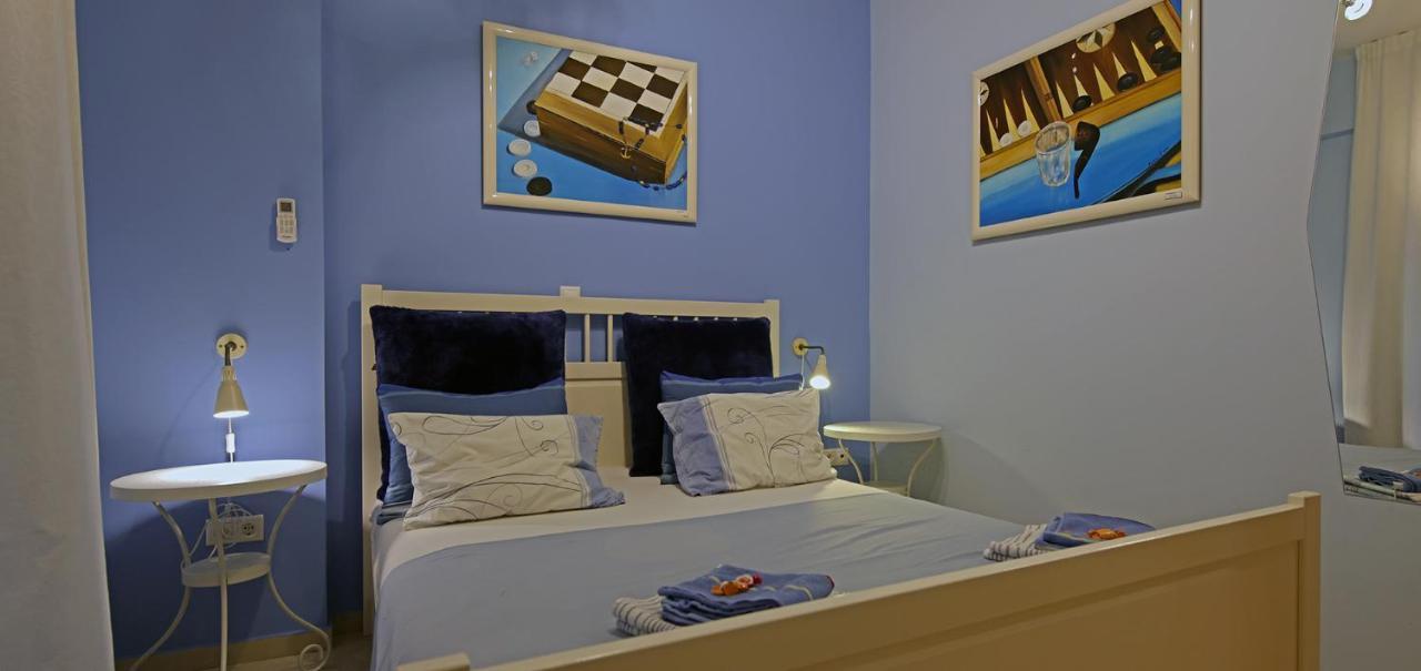 Oasis By The Sea Aparthotel Chiliadou  Bagian luar foto